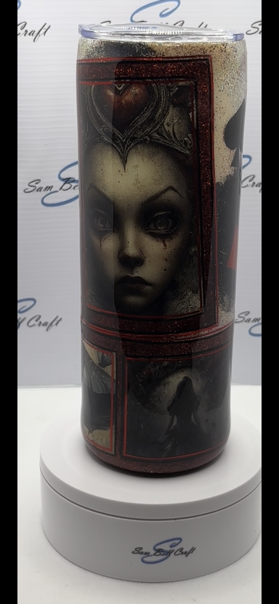 20oz Dark Alice Inspired Tumbler