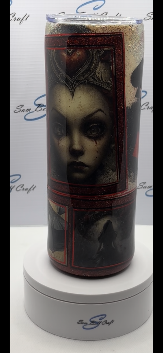 20oz Dark Alice Inspired Tumbler